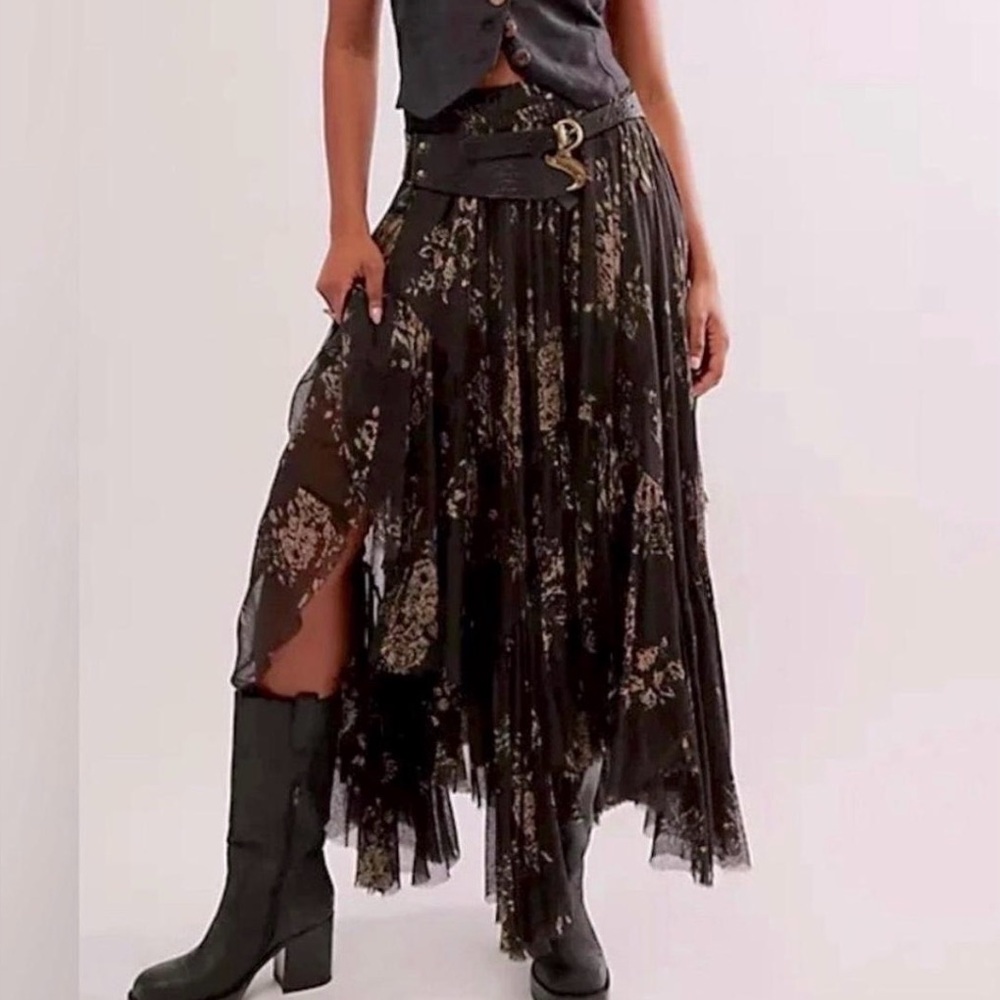 Free People Fp One Clover Printed maxi Skirt - Picture 2 of 5